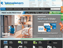 Tablet Screenshot of jakovsistem.com